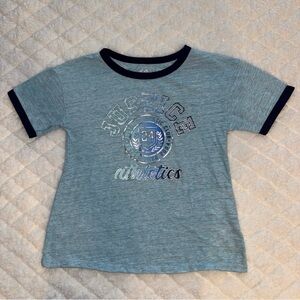 Justice Kids Heather Blue Athletic Tee